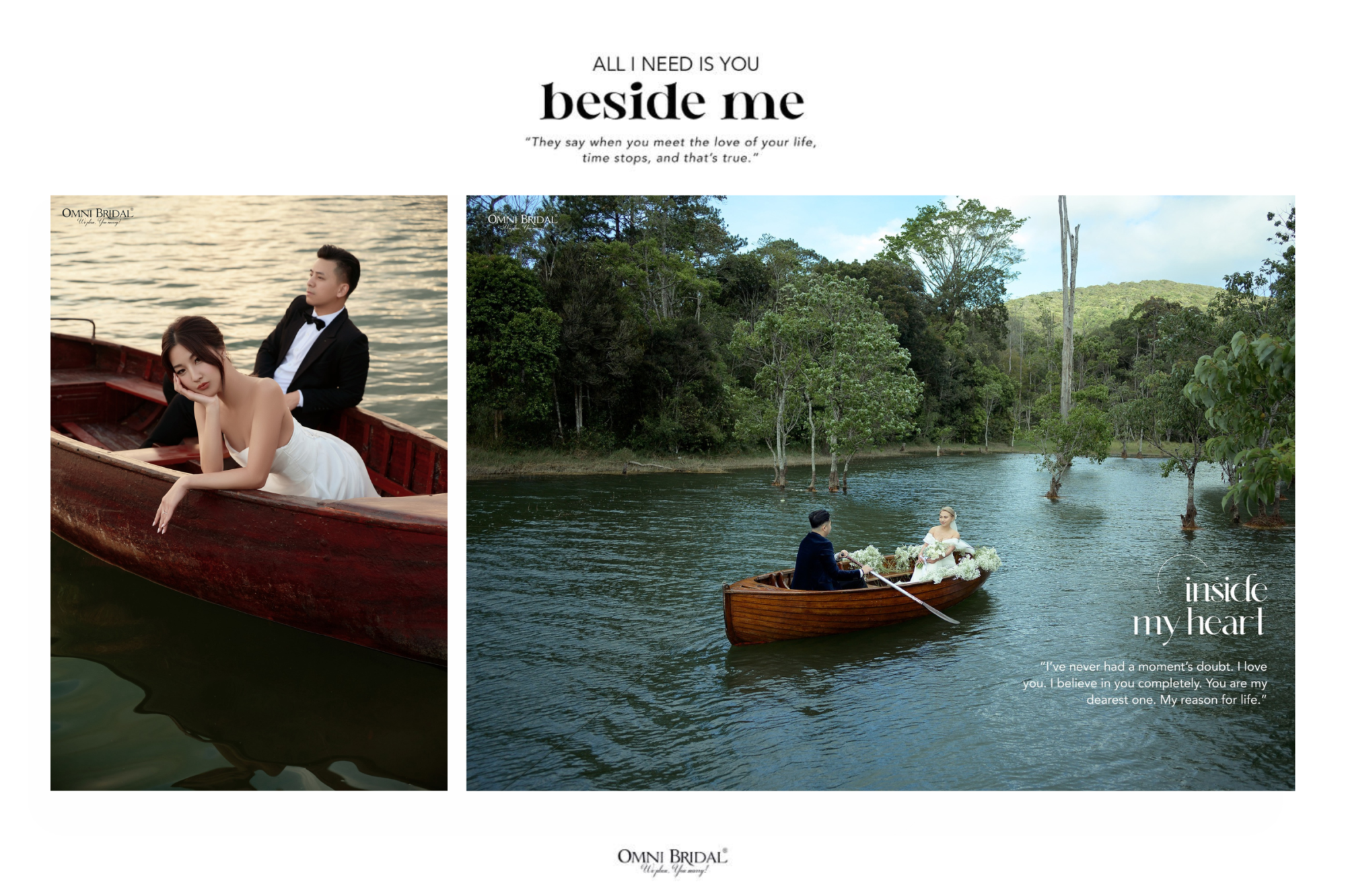 Địa điểm chụp ảnh cưới Đà Lạt đẹp như mơ với hồ nước