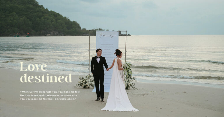 Concept hoàng hôn biển lãng mạn