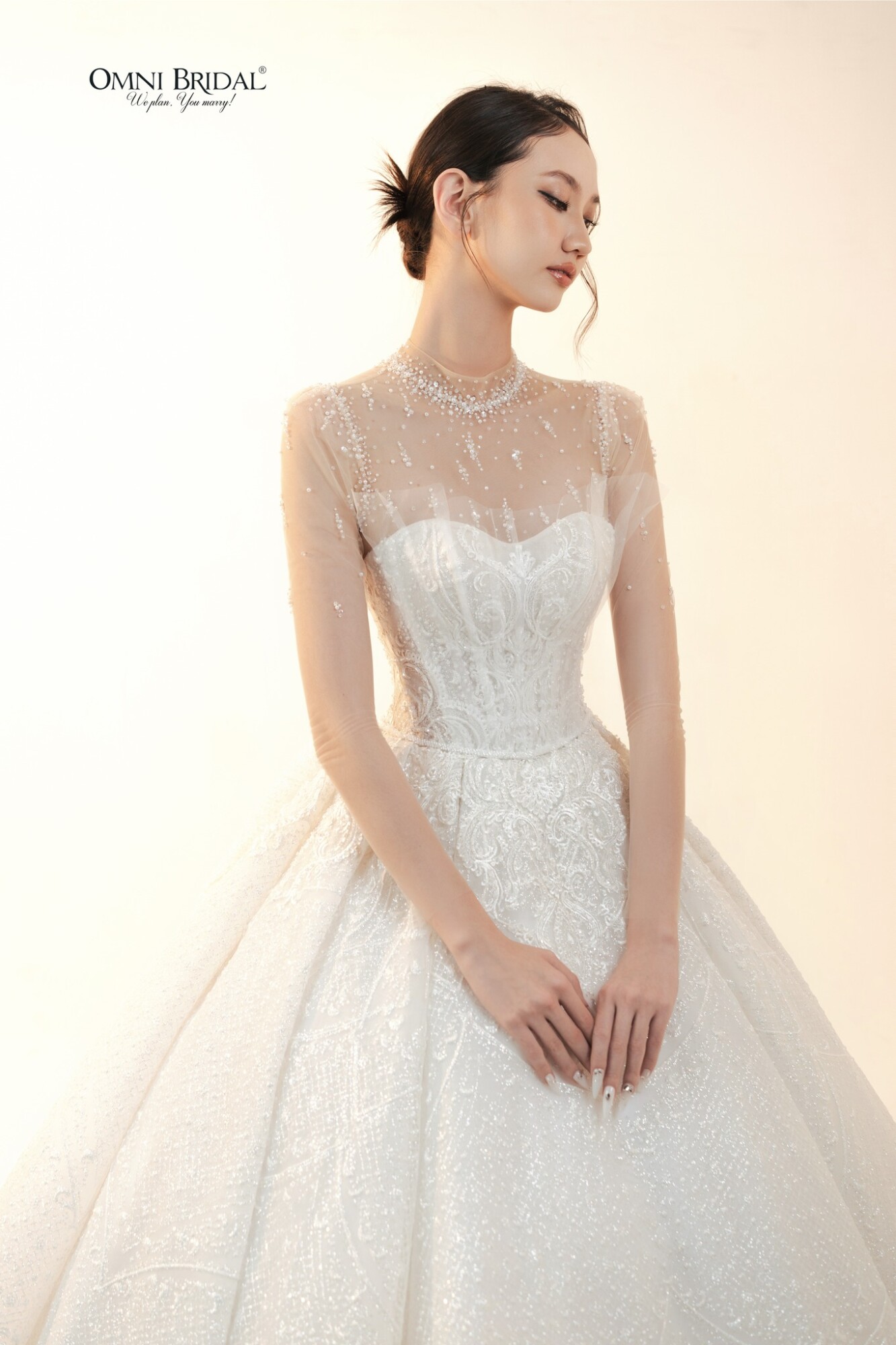 Chiếc váy đơn giản hướng cổ điển nhưng vẫn đầy tinh tế