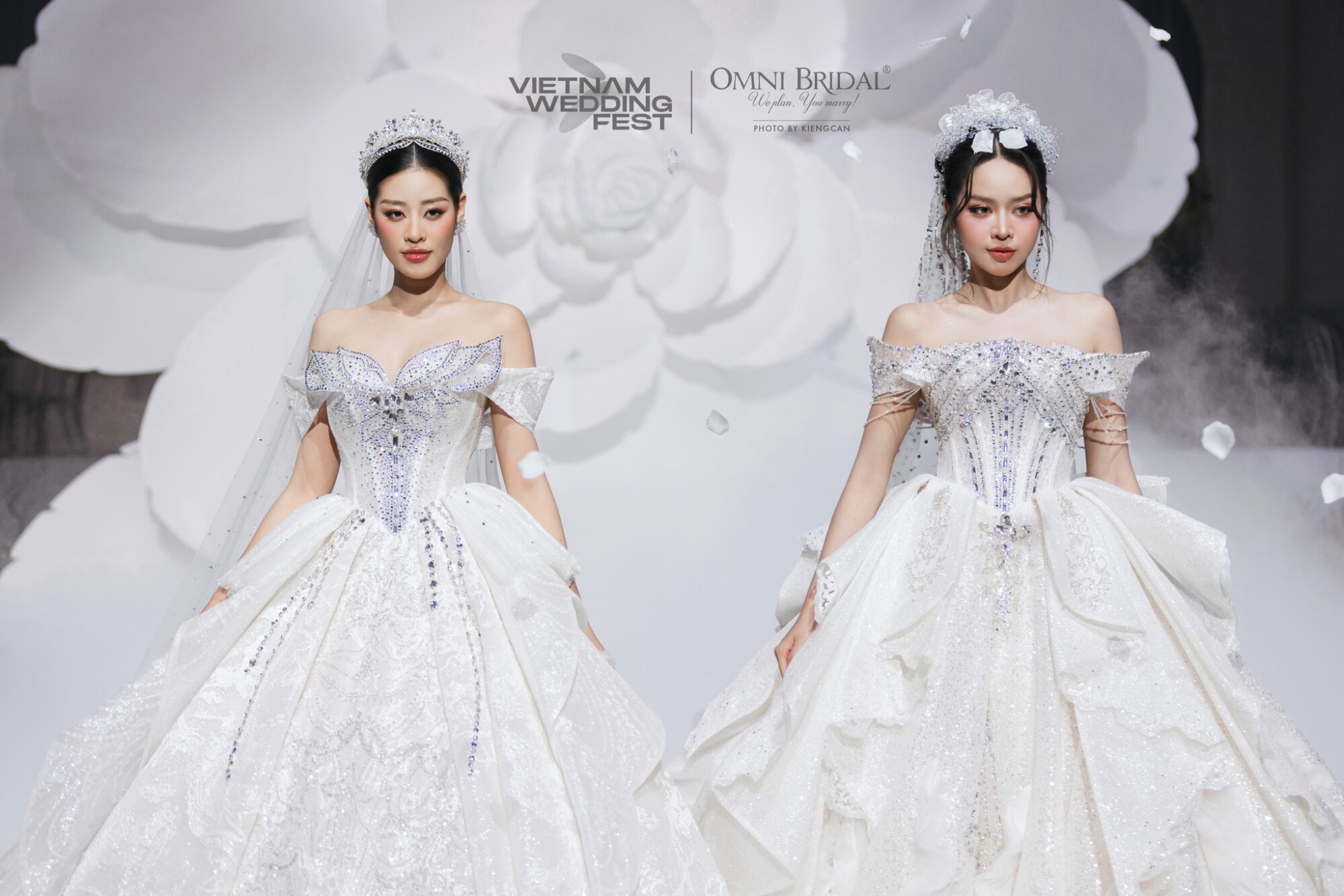 Xu hướng váy cưới đính đá ngày nay
