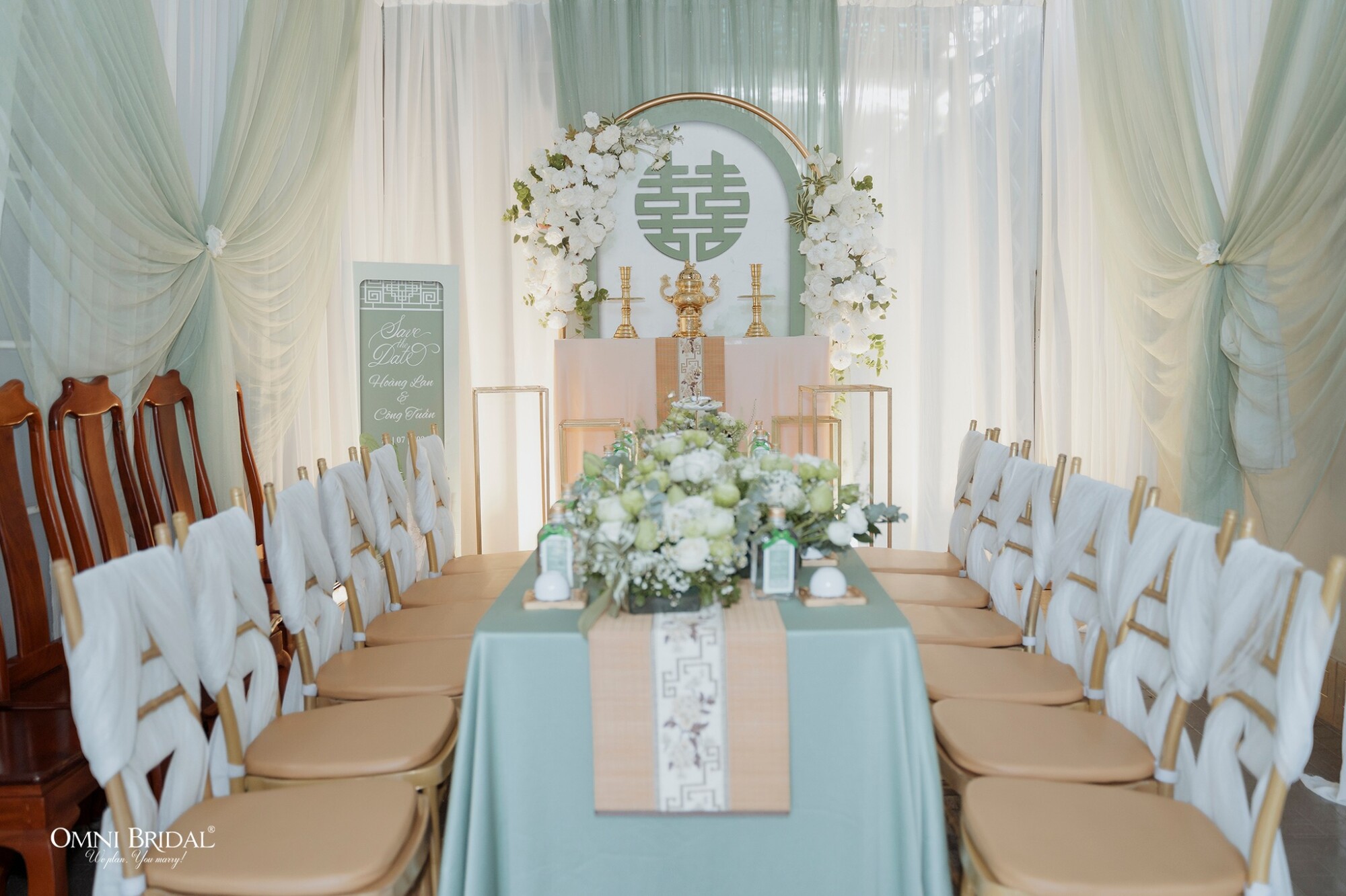 Tập trung trang trí tạo điểm nhấn