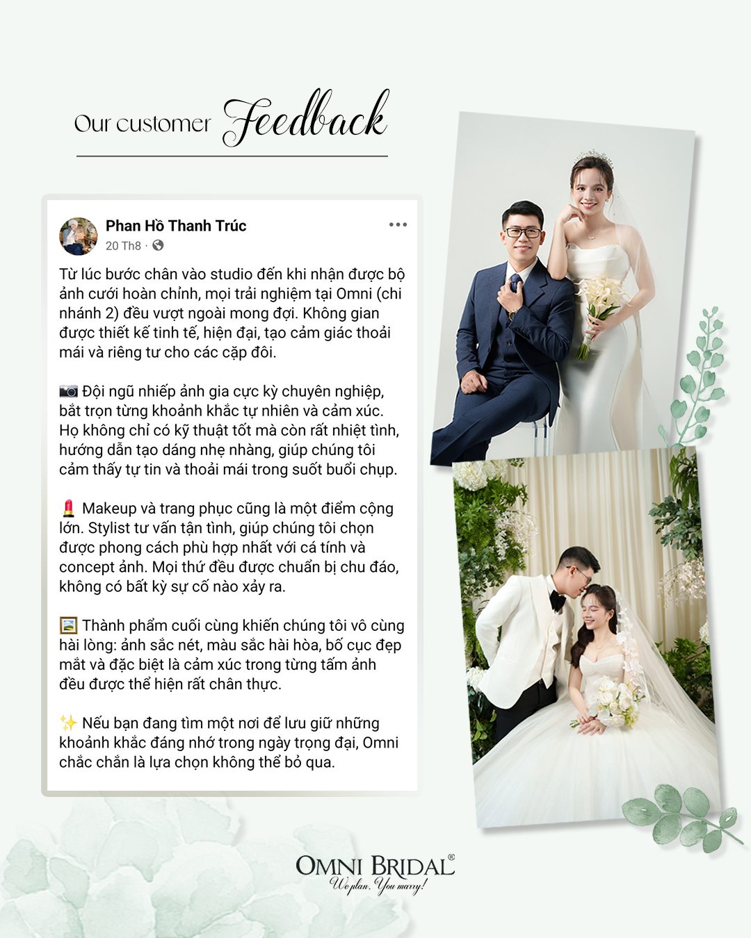 Tham khảo phản hồi khách hàng