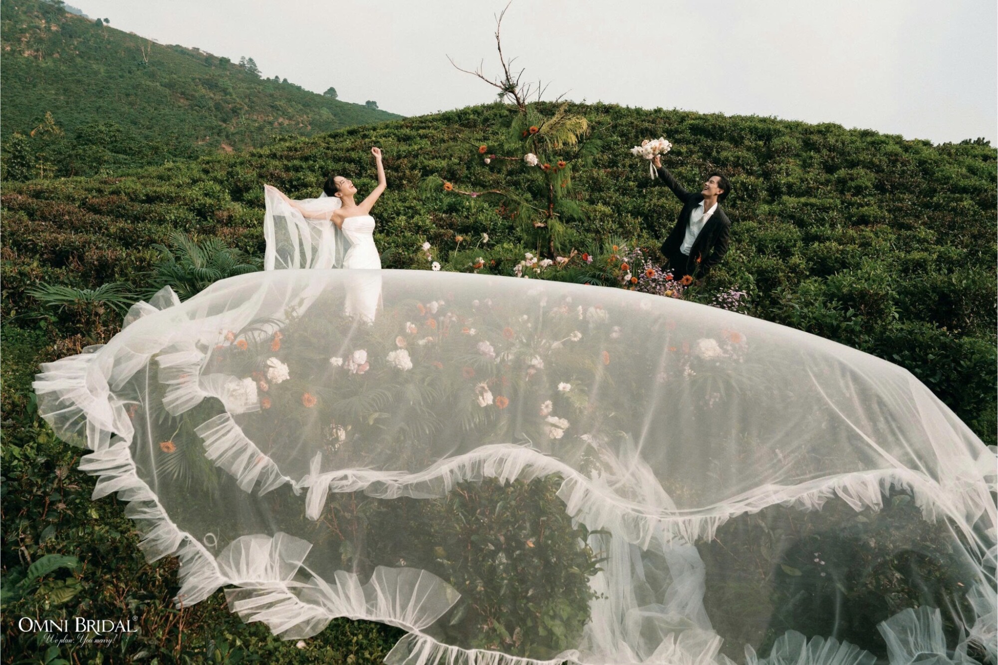 Cần thời gian dài hơi để chụp ảnh cưới ngoại cảnh