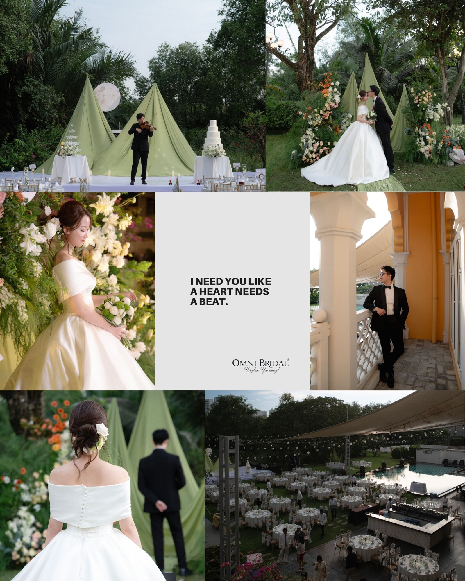 Lưu giữ hạnh phúc với Omni Bridal