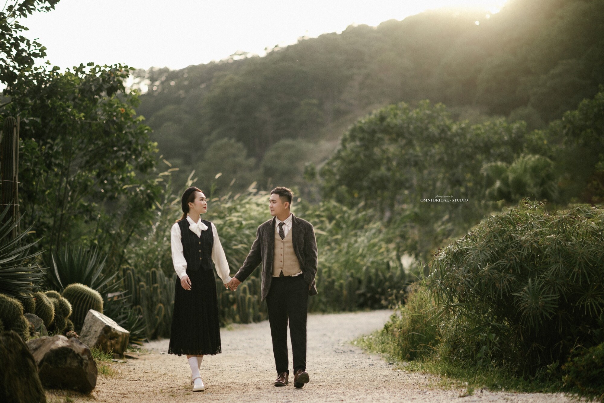 Bối cảnh không cần quá cầu kỳ nhưng vẫn đầy tính lãng mạn và nghệ thuật