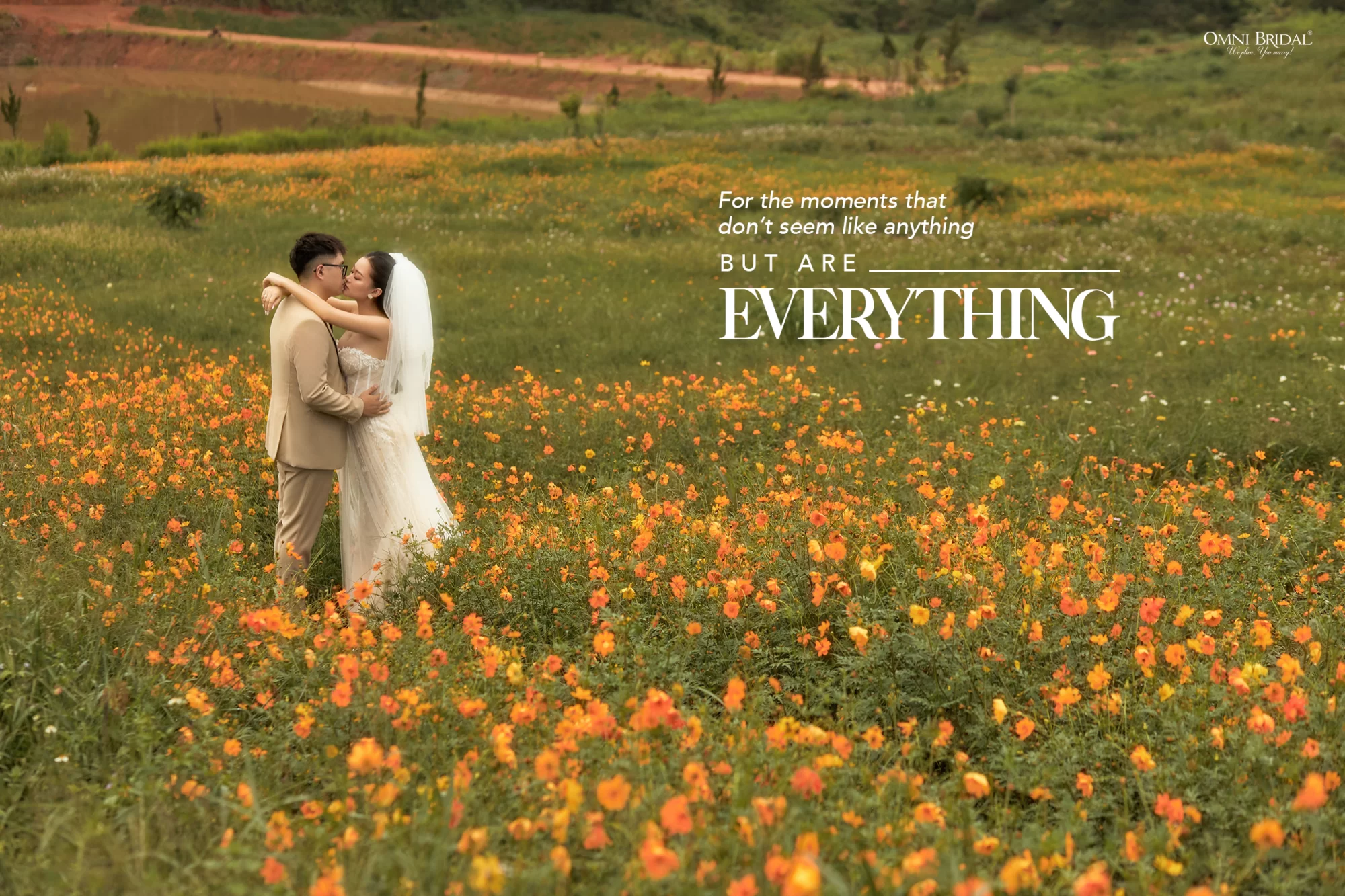 Những khung ảnh mộc mạc giữa cánh đồng hoa