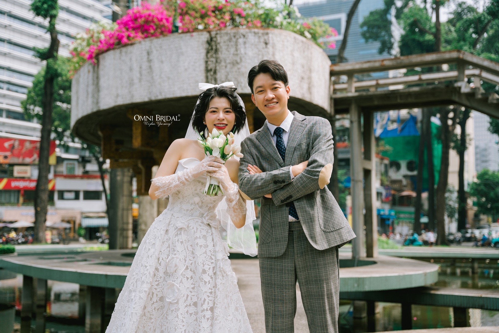 Cô dâu tóc ngắn không còn là nỗi băn khoăn cho các nàng