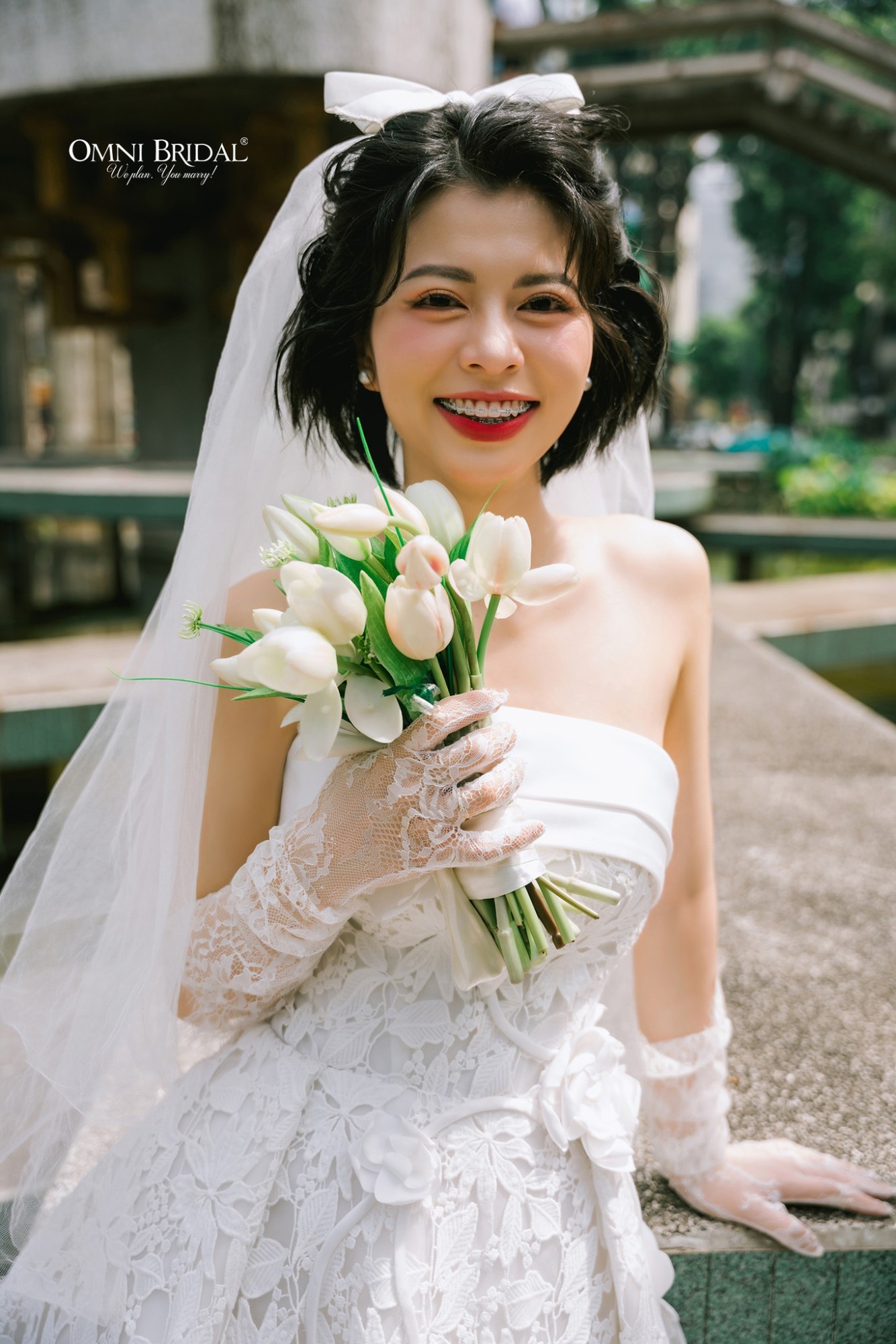 Kiểu tóc xoăn nhẹ tự nhiên để tăng độ phồng