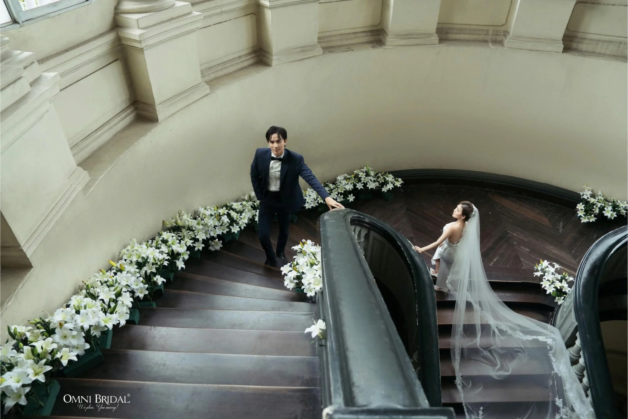 Chụp ảnh cưới lãng mạn, đầy nét thơ tại bảo tàng mỹ thuật 