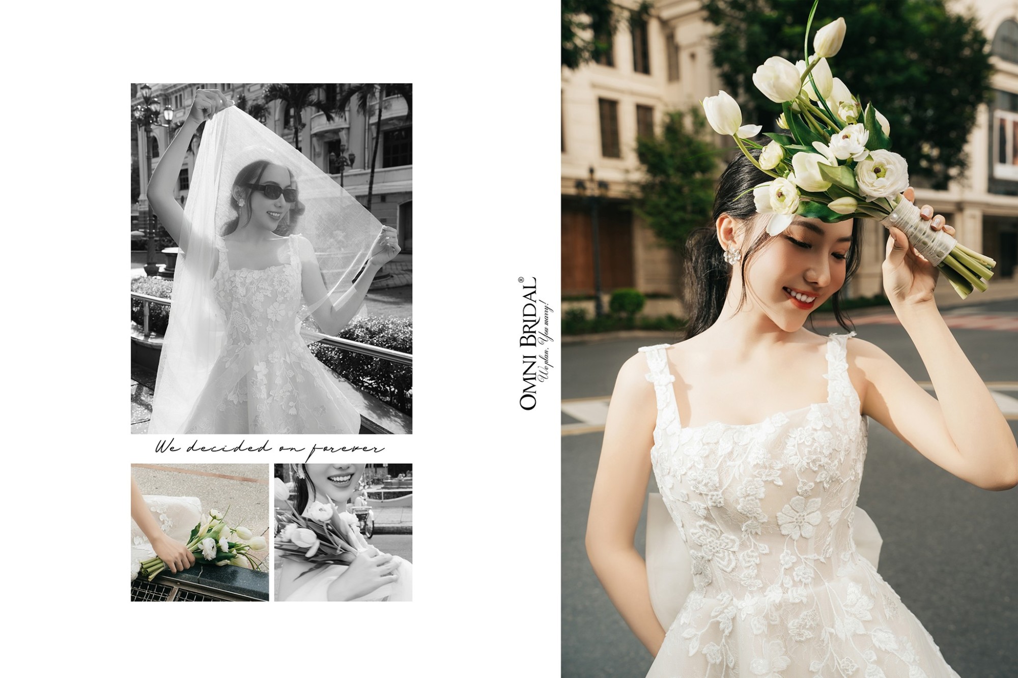 Kiểu tóc cô dâu Hàn Quốc với tinh thần phóng khoáng đầy quyến rũ