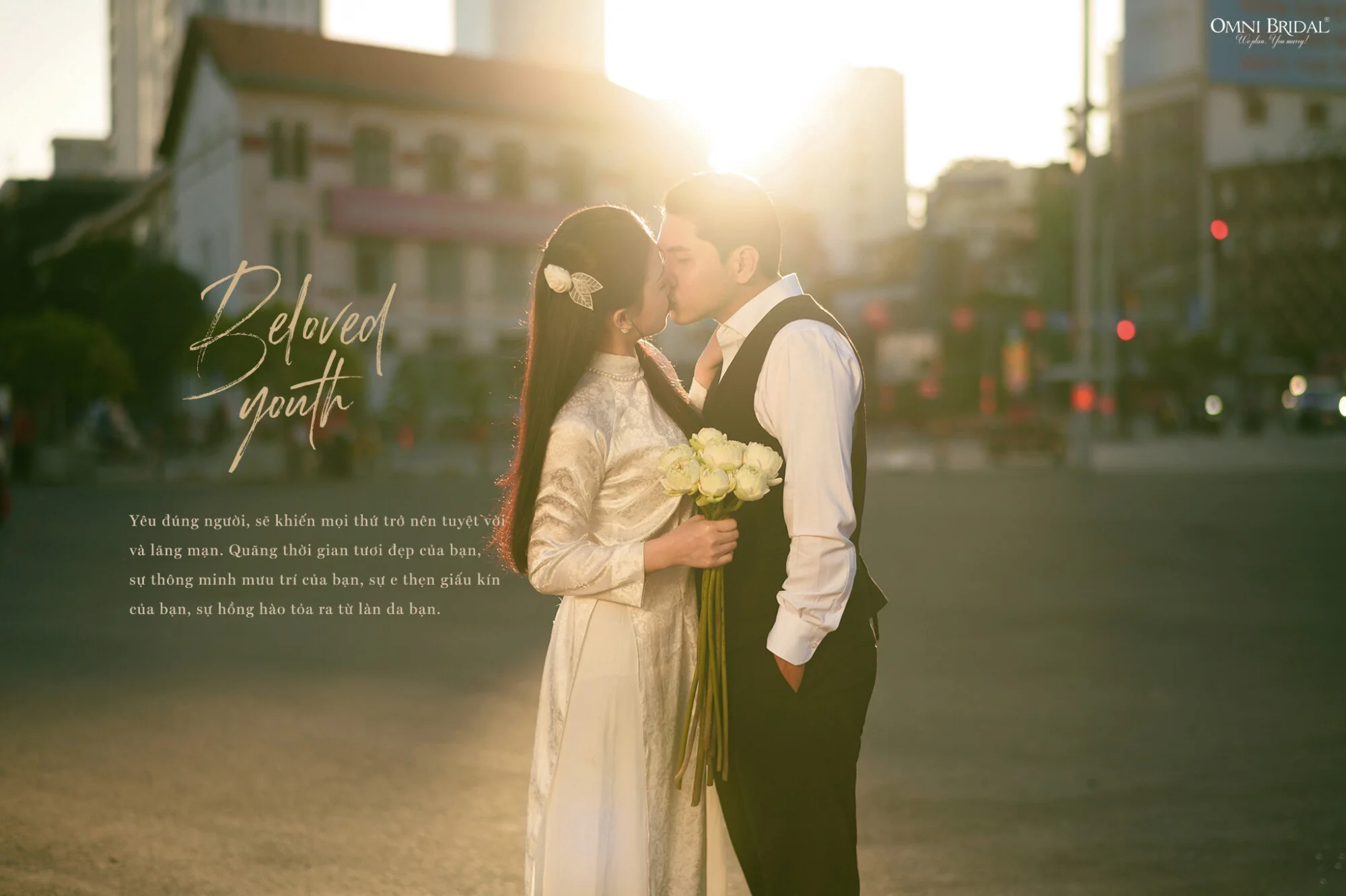 Chụp ảnh cưới lãng mạn với phong cách hoài niệm tại ngôi chợ lâu đời tại Sài Gòn 