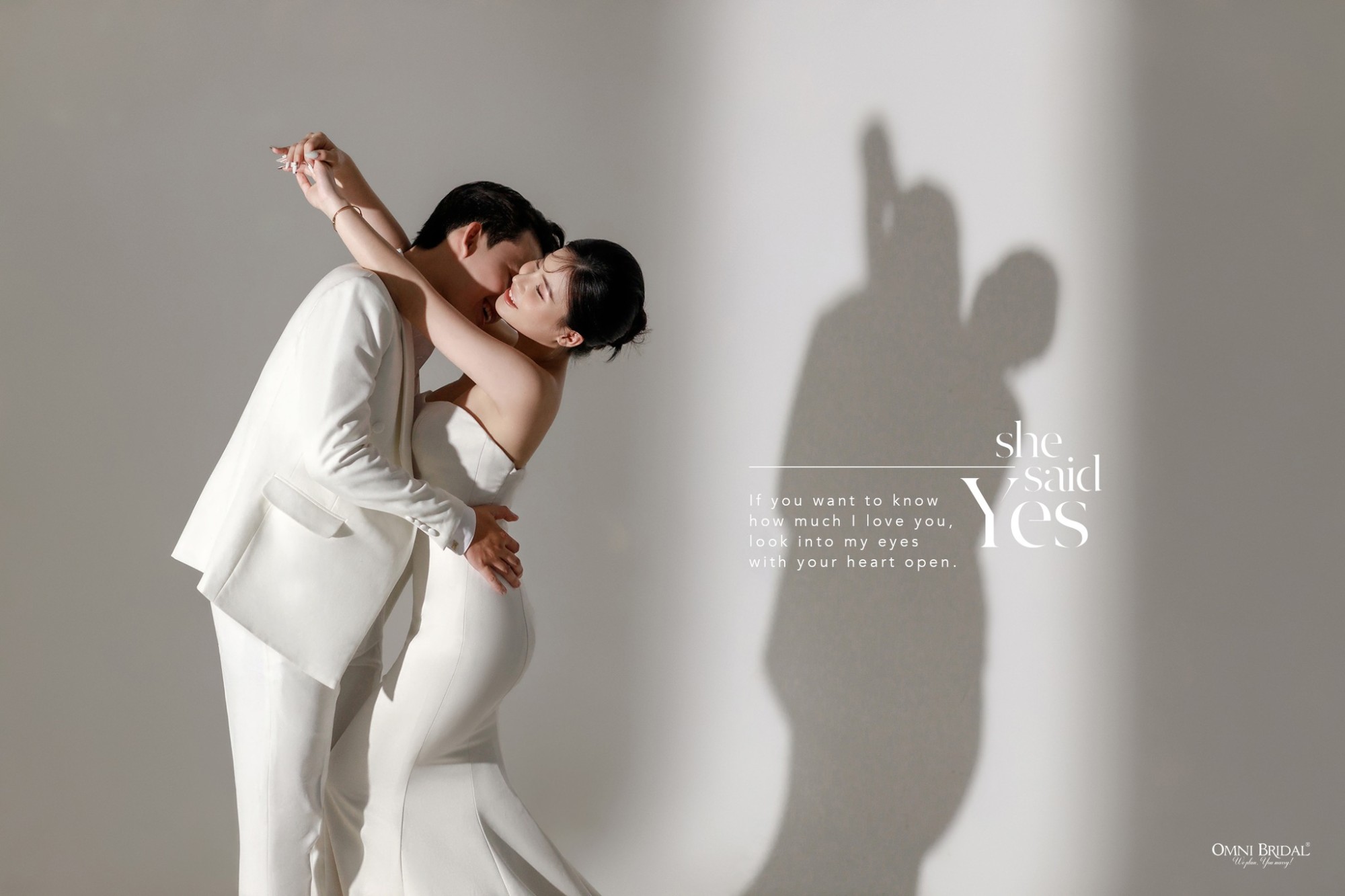 Concept ảnh cưới không đạo cụ - tất cả chỉ tập trung vào hai người